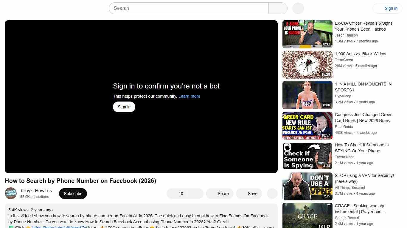 How to Search by Phone Number on Facebook (2026) - YouTube