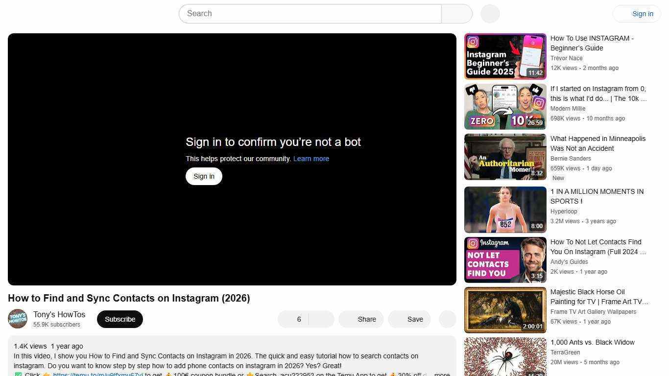 How to Find and Sync Contacts on Instagram (2026) - YouTube